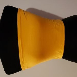 Active USA Yellow Tube Top Size Small